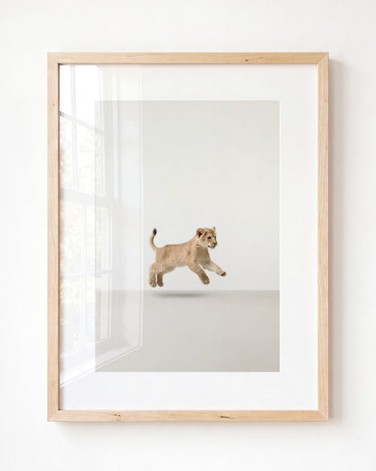 Studio Lion Art Print