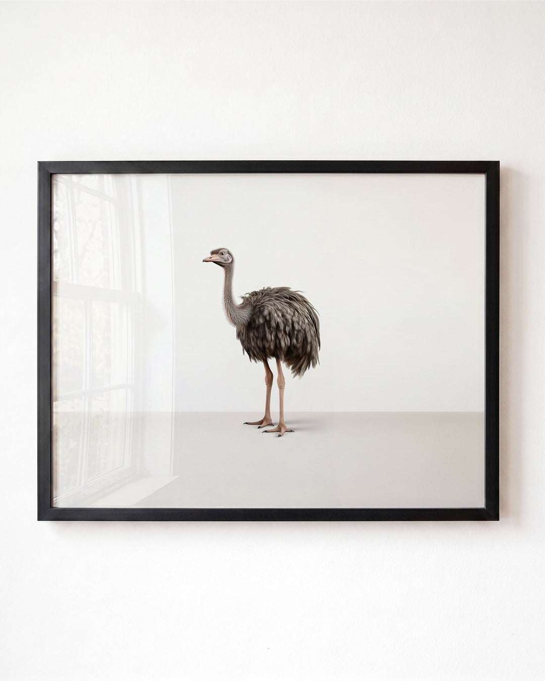 Studio Ostrich Art Print