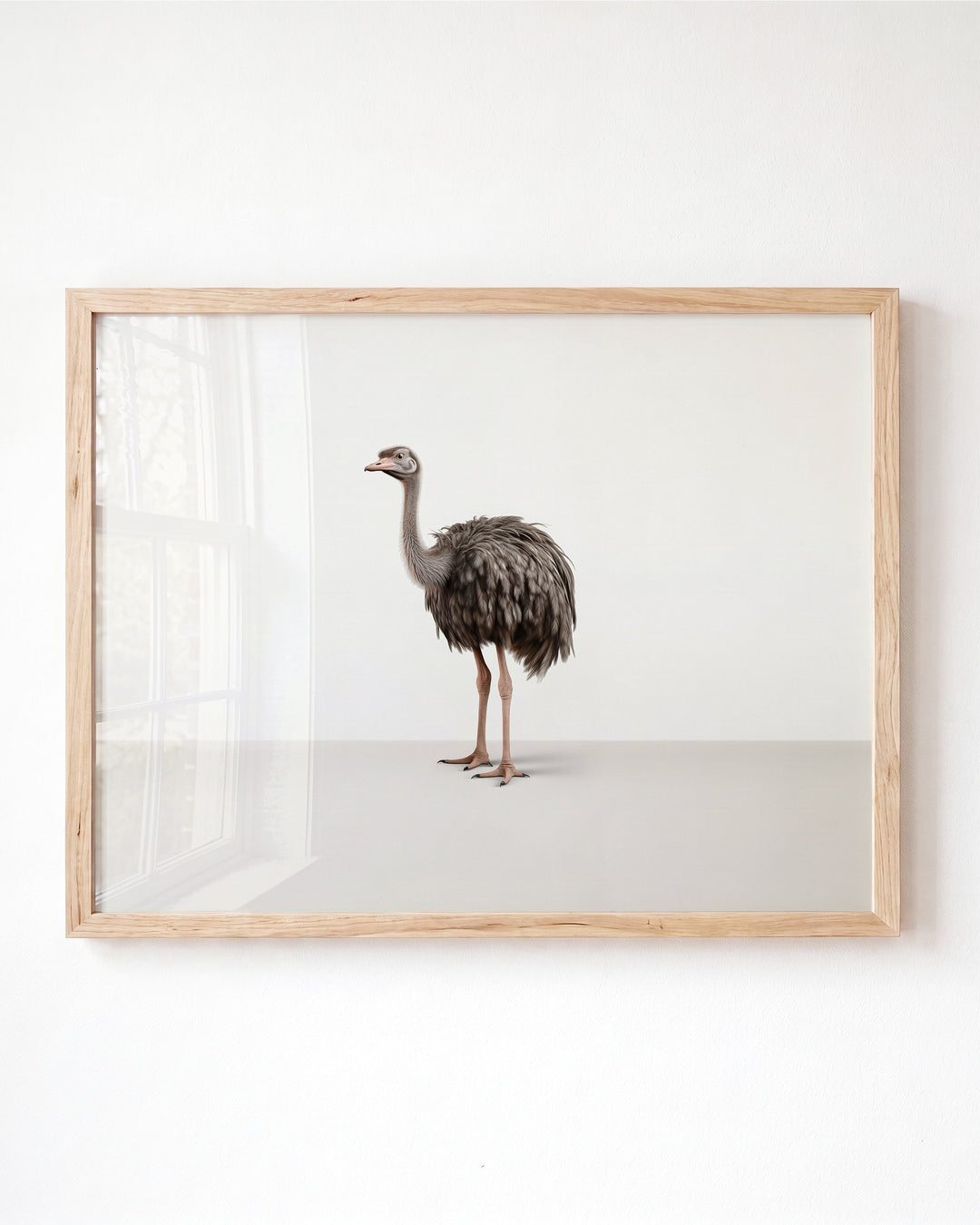 Studio Ostrich Art Print