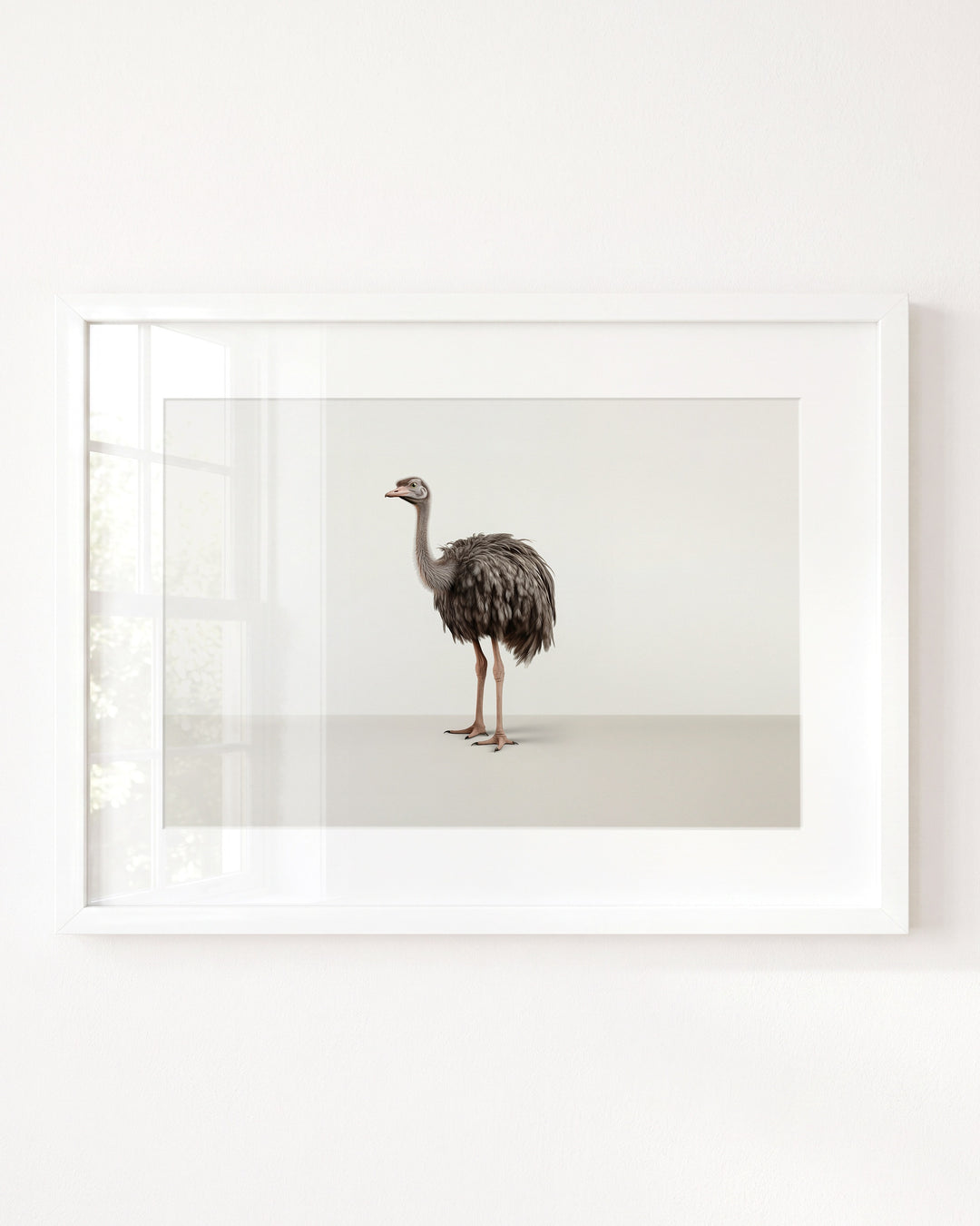 Studio Ostrich Art Print