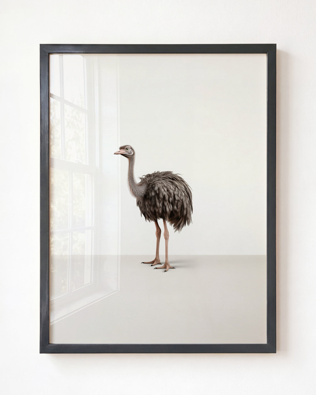 Studio Ostrich Art Print