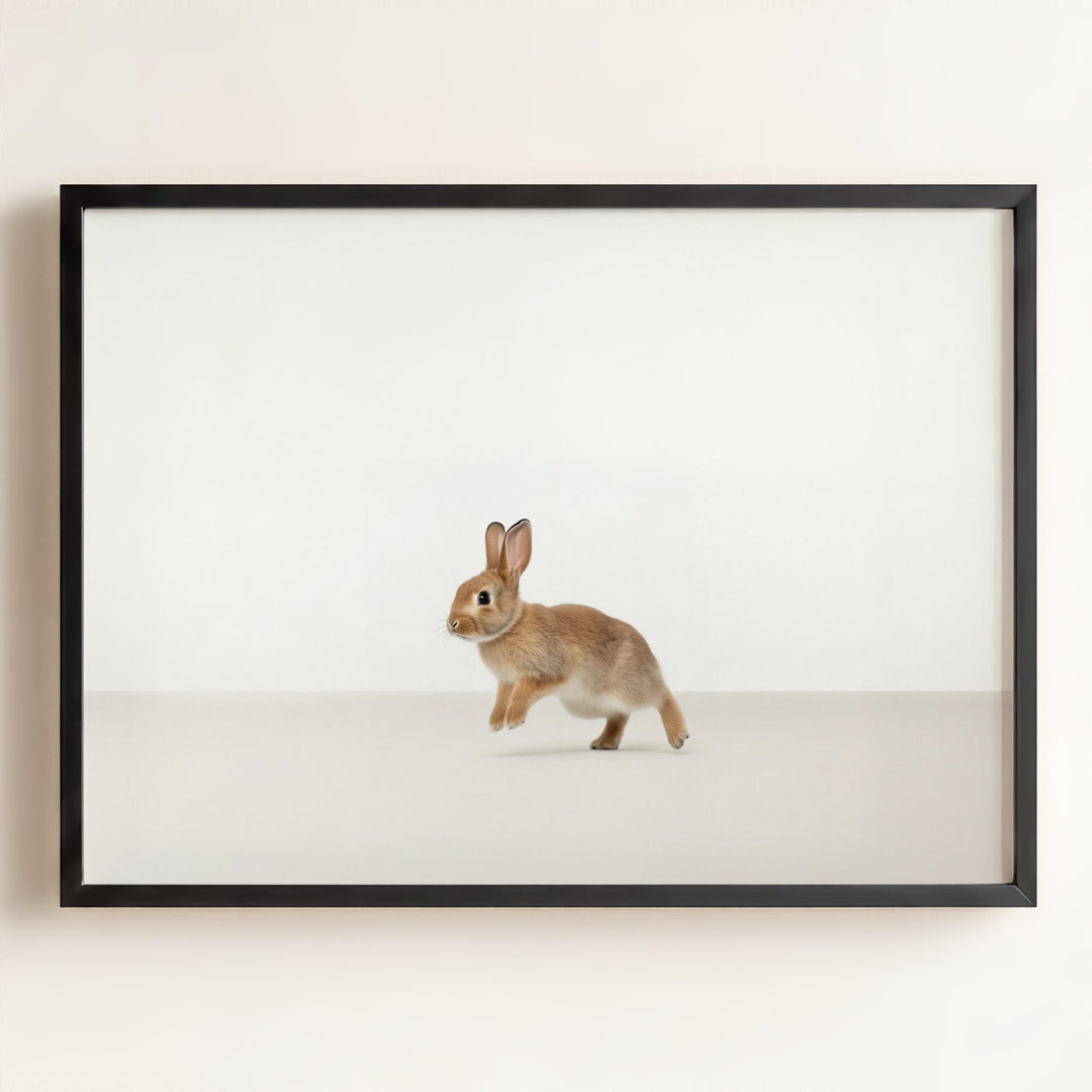 Studio Rabbit Art Print