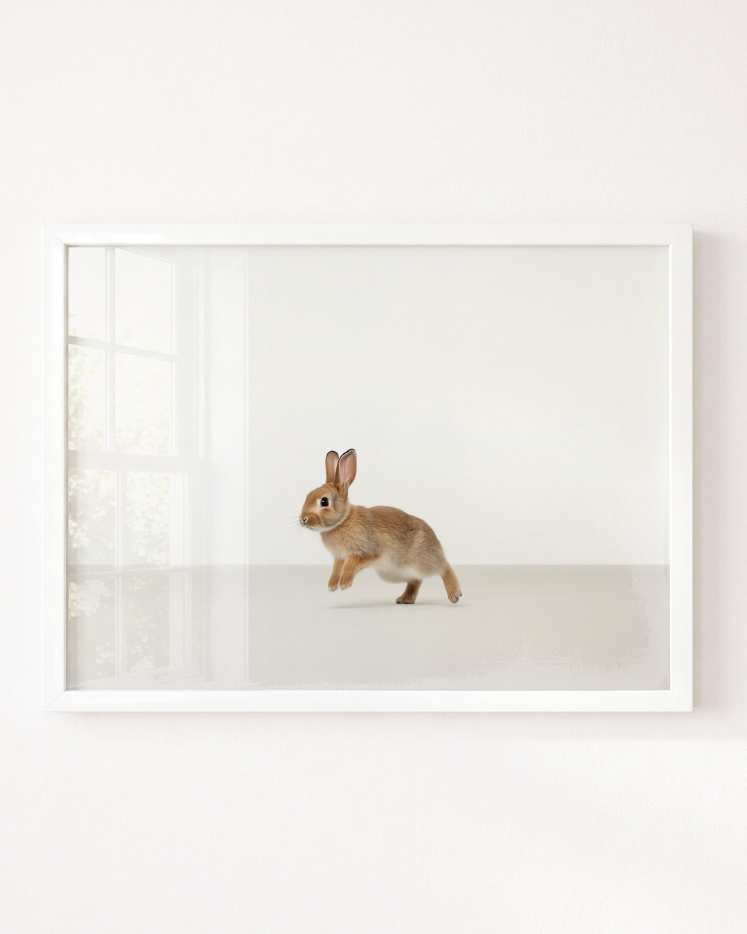 Studio Rabbit Art Print