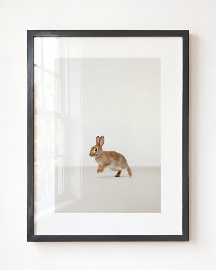 Studio Rabbit Art Print