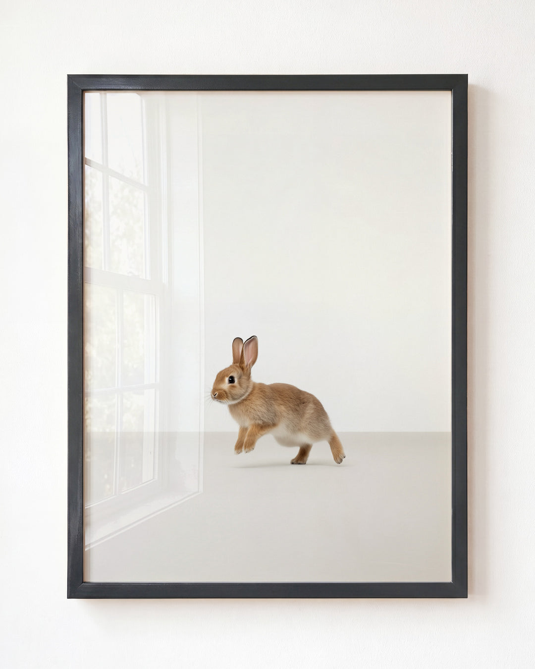 Studio Rabbit Art Print