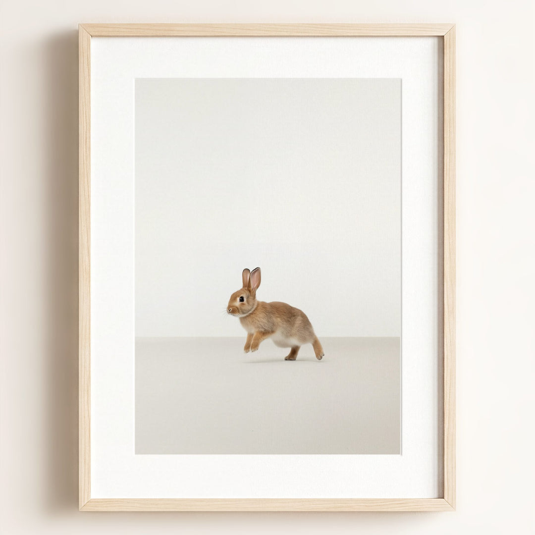 Studio Rabbit Art Print