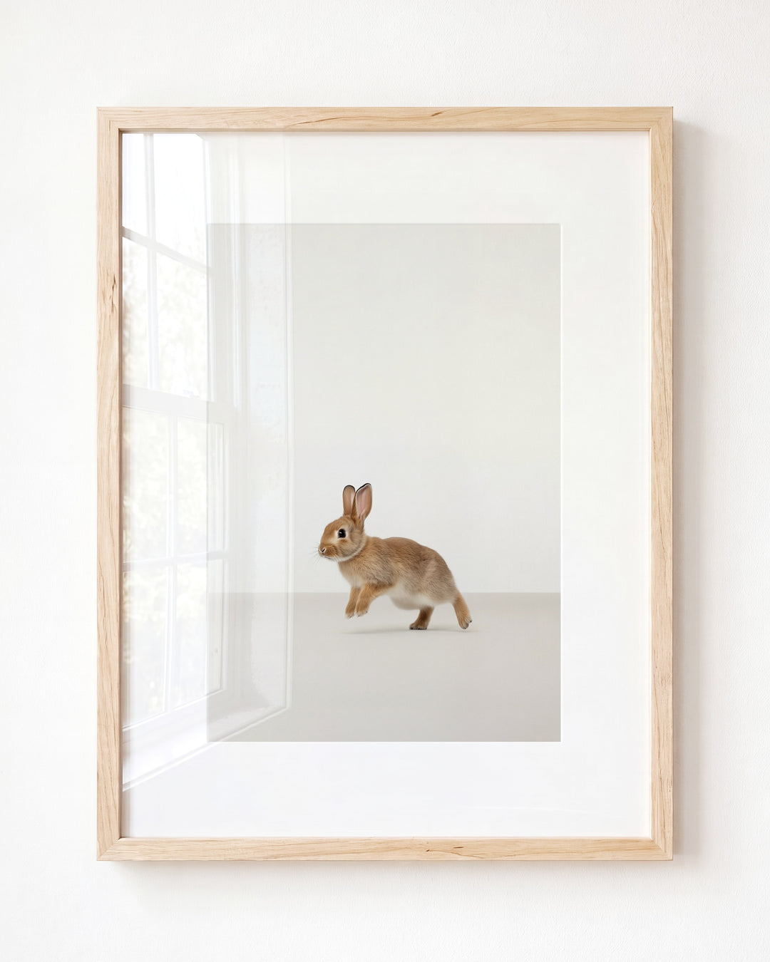 Studio Rabbit Art Print