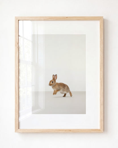 Studio Rabbit Art Print