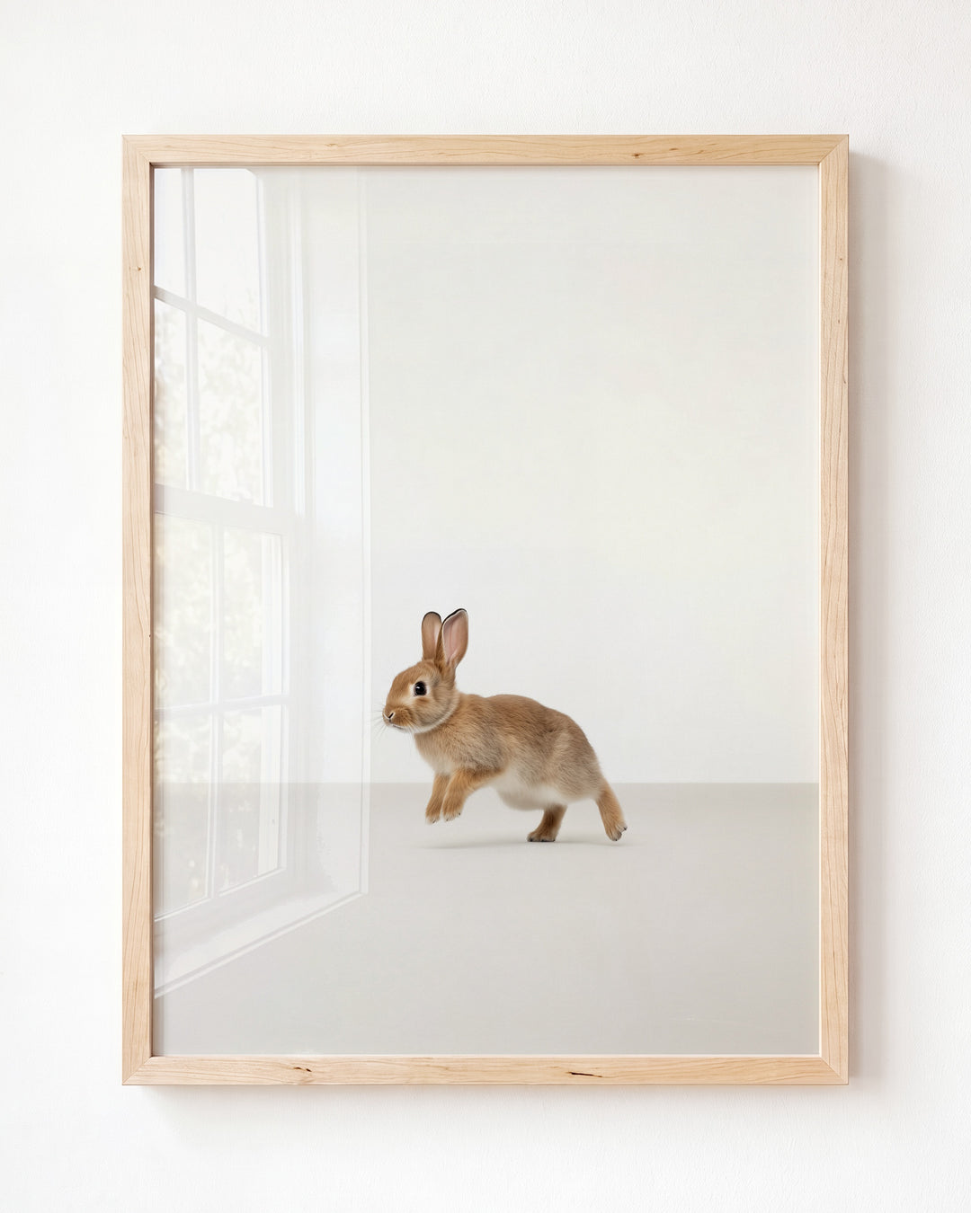 Studio Rabbit Art Print