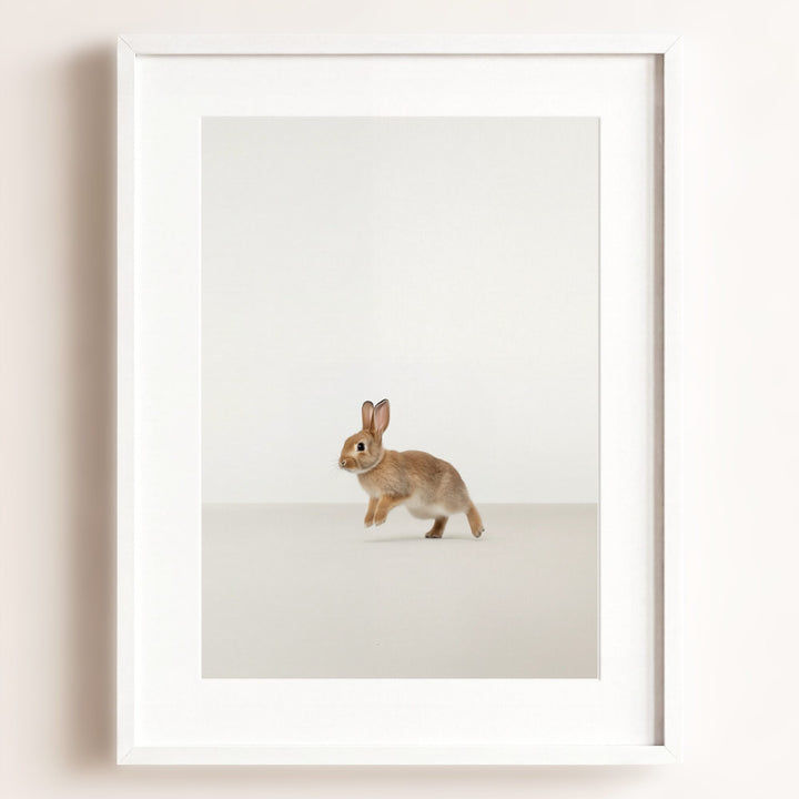 Studio Rabbit Art Print