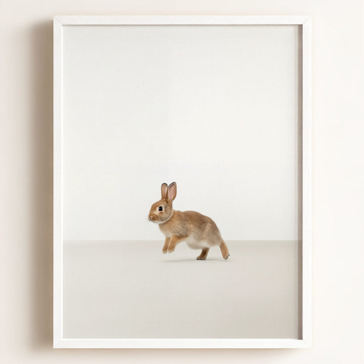 Studio Rabbit Art Print