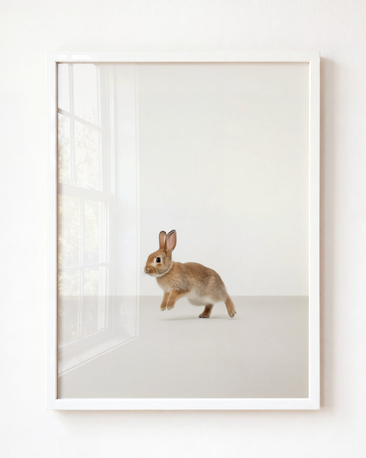 Studio Rabbit Art Print