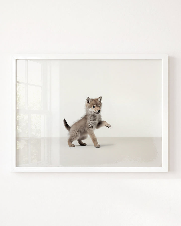 Studio Wolf Art Print
