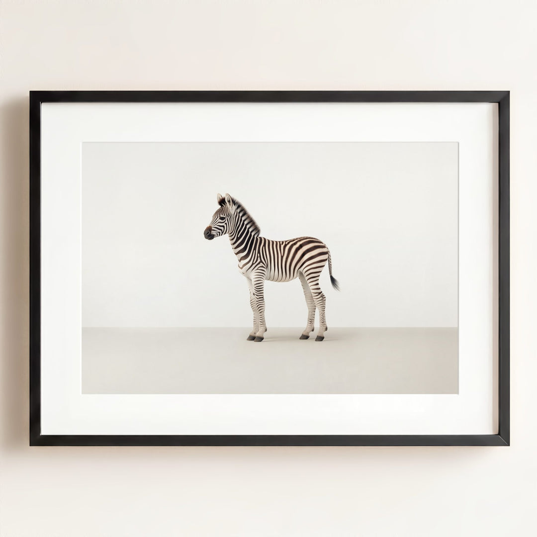 Studio Zebra Art Print