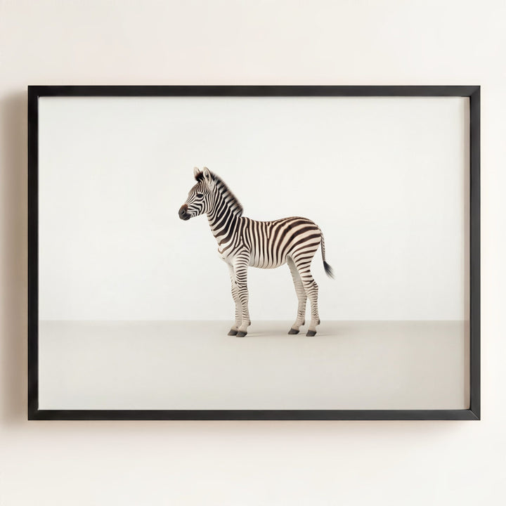 Studio Zebra Art Print