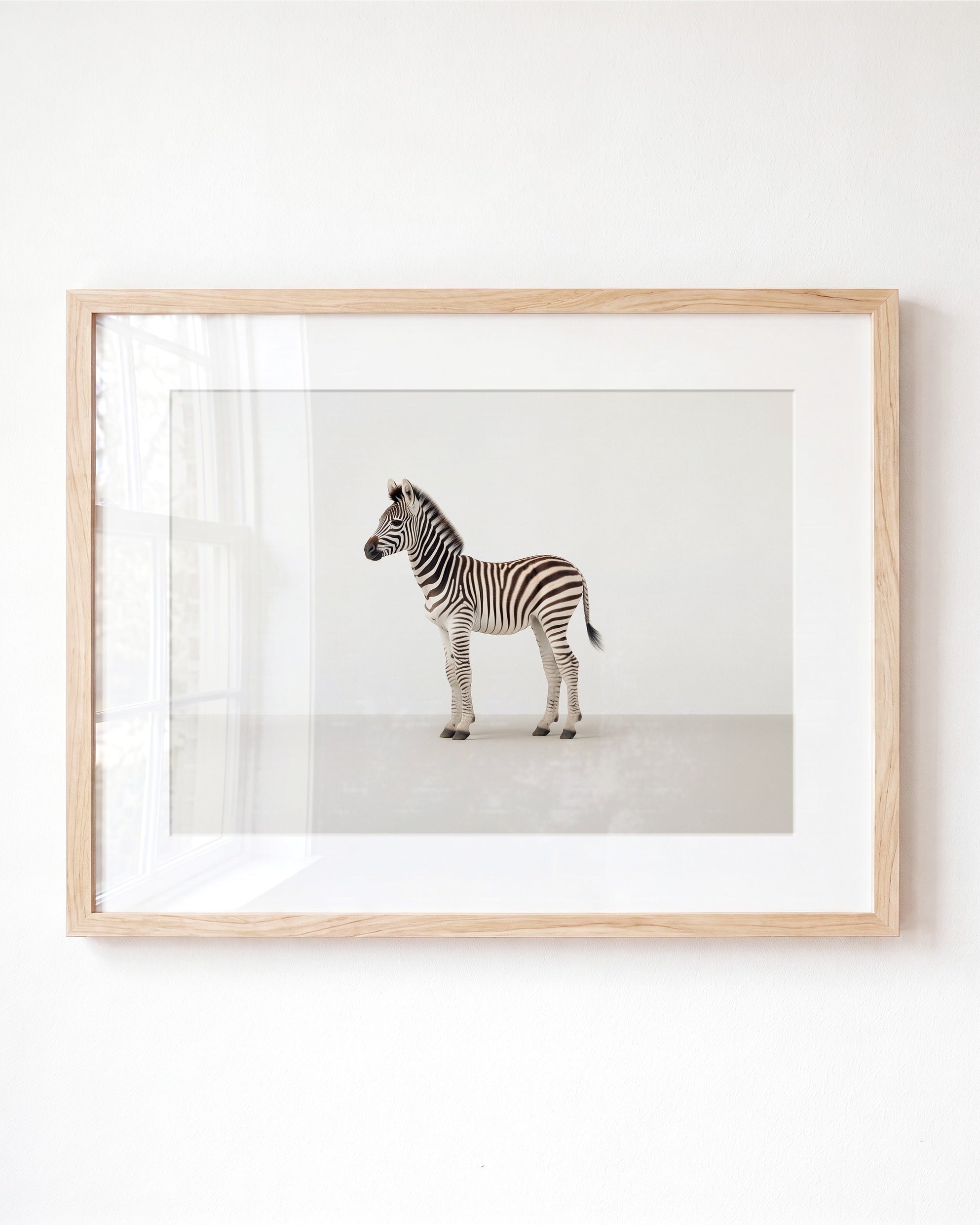 Studio Zebra Art Print