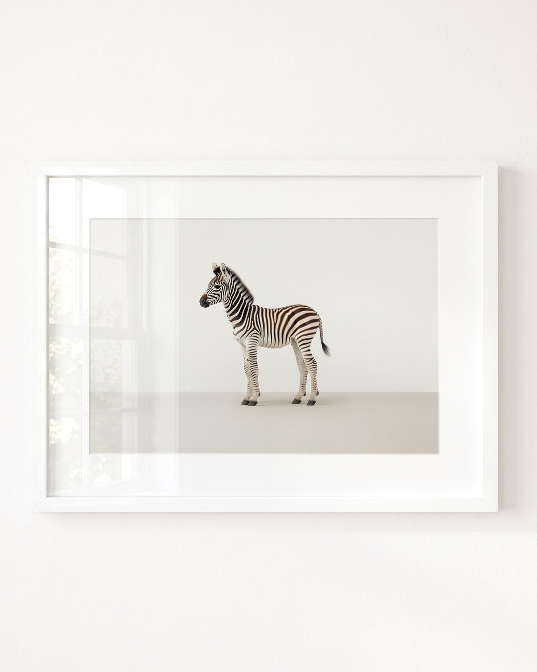 Studio Zebra Art Print