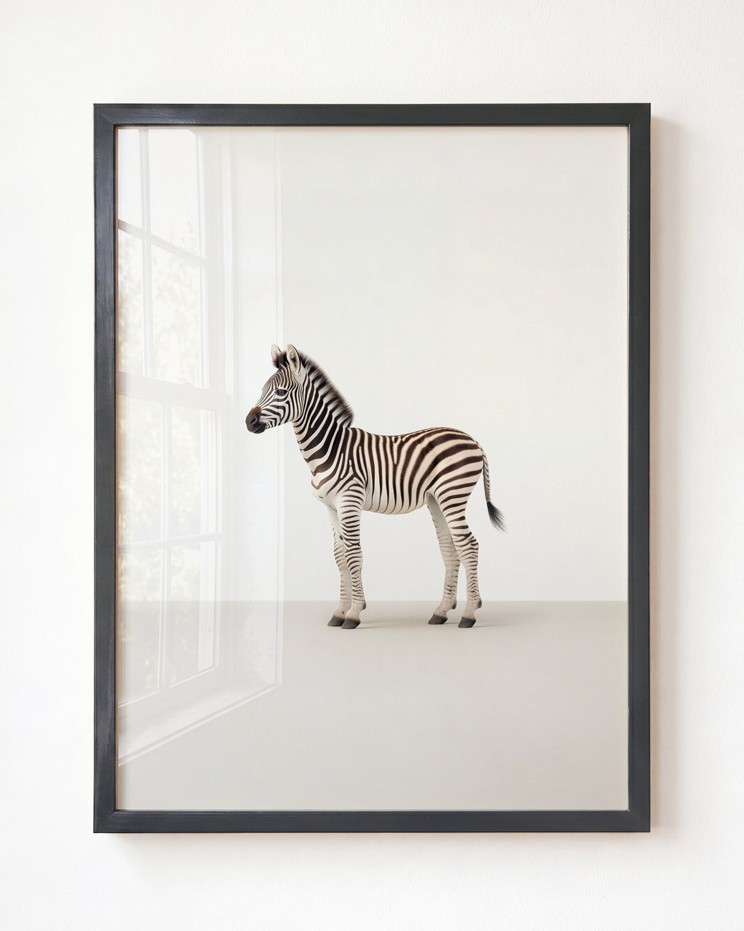 Studio Zebra Art Print