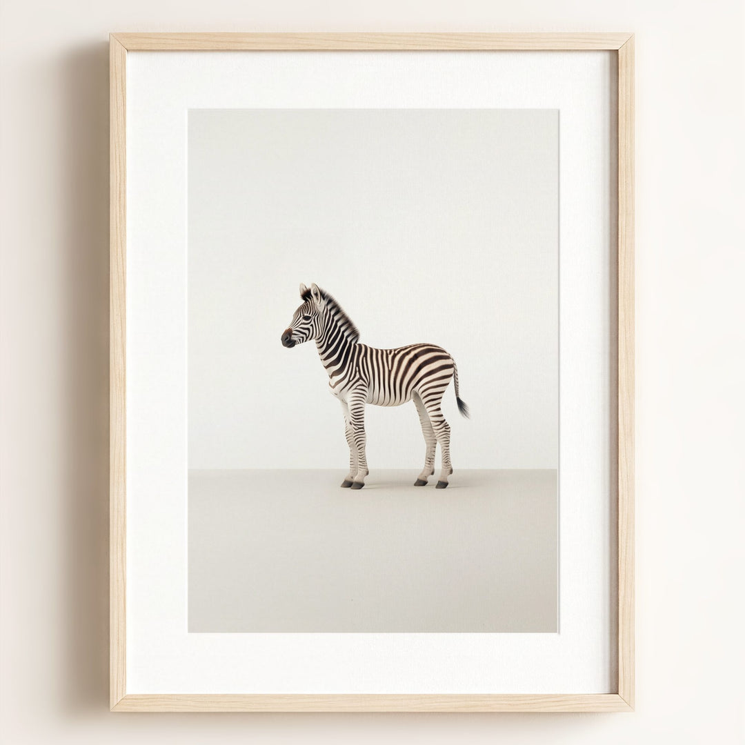 Studio Zebra Art Print