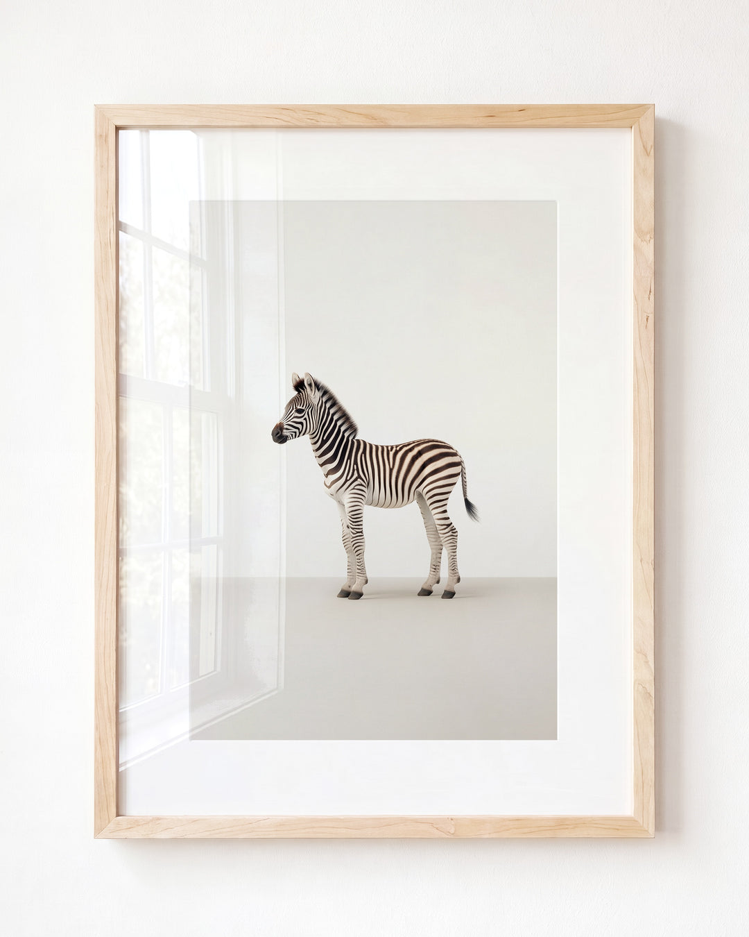 Studio Zebra Art Print