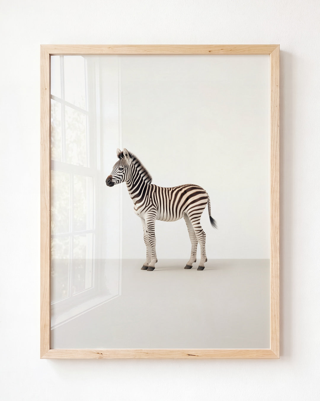 Studio Zebra Art Print