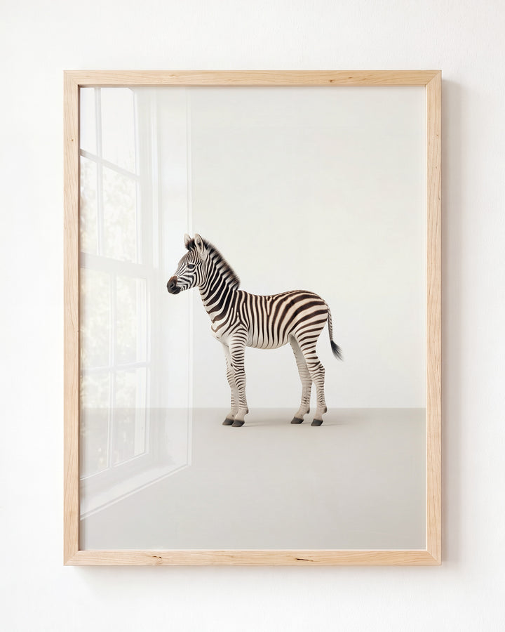 Studio Zebra Art Print