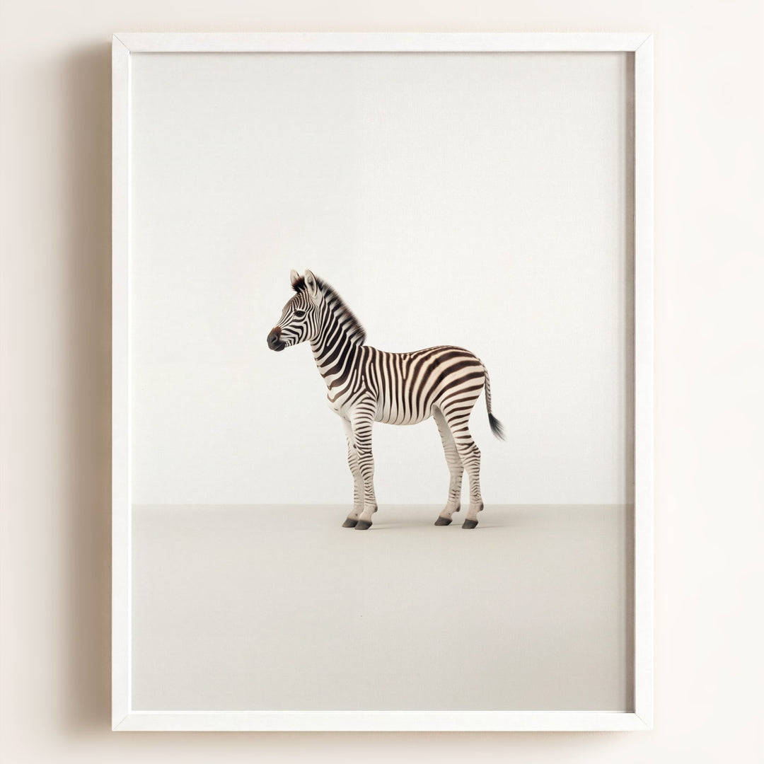 Studio Zebra Art Print