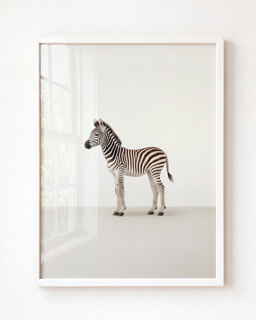 Studio Zebra Art Print