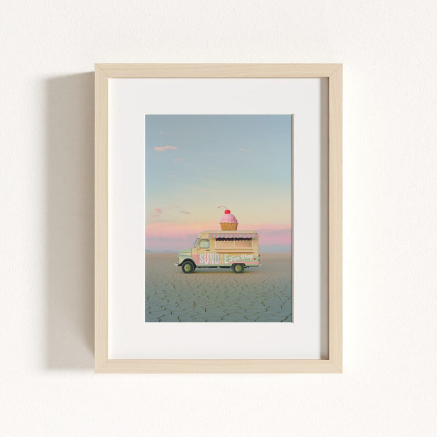 Sundae Fun Day Food Truck Art