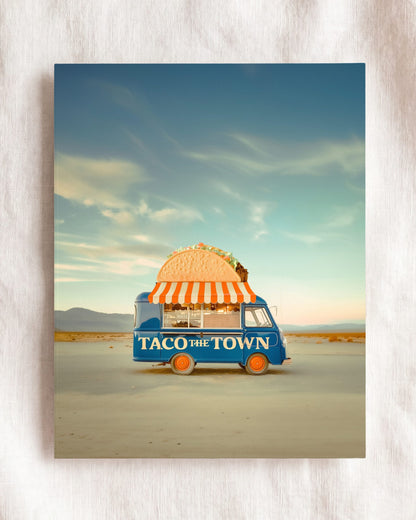 Taco the Town Food Truck Art