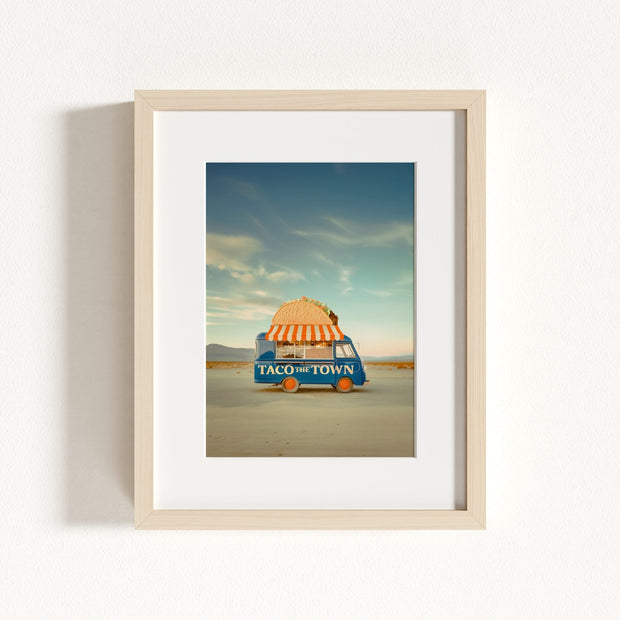 Taco the Town Food Truck Art