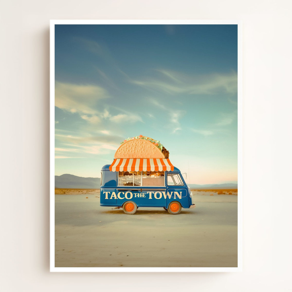 Taco the Town Food Truck Art