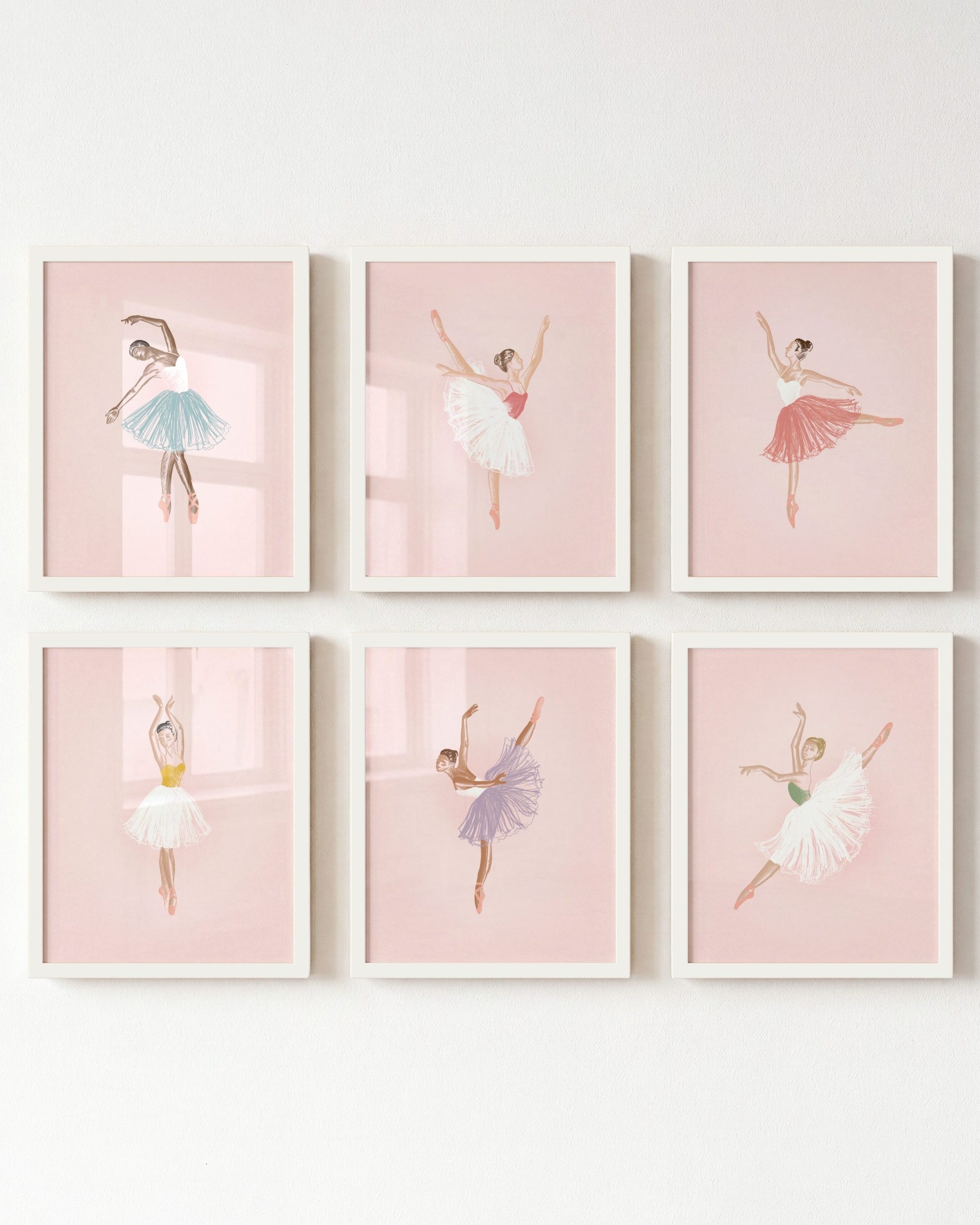 The Ballerinas - 5x7 · Fine Art Print (Unframed) - The Crown Prints