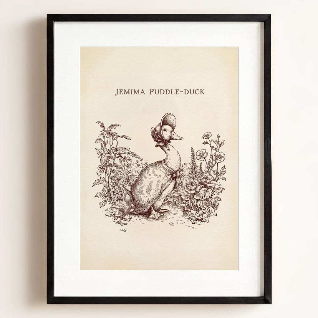 The Beatrix Potter Inspired Antique Ink Series
