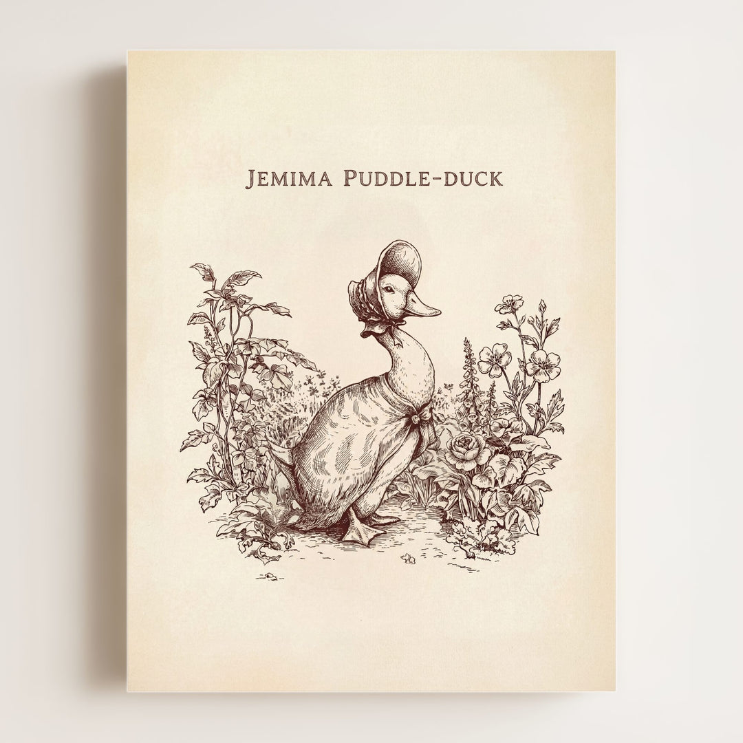 The Beatrix Potter Inspired Antique Ink Series