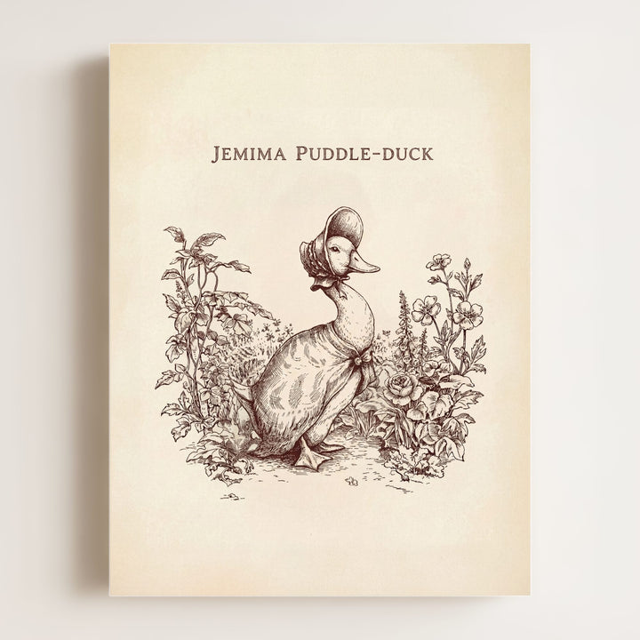 The Beatrix Potter Inspired Antique Ink Series