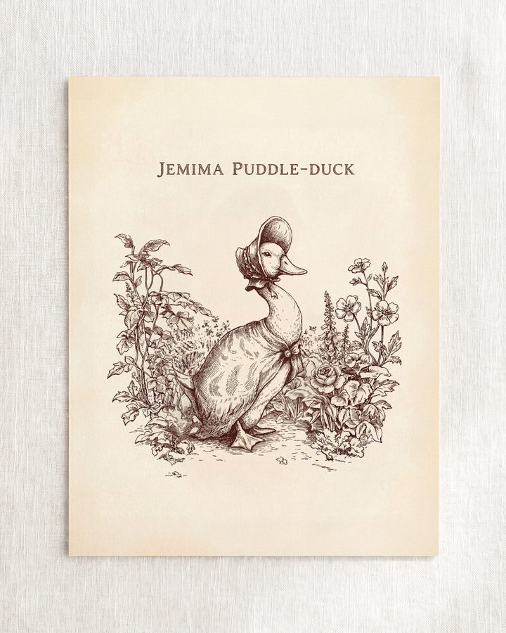 The Beatrix Potter Inspired Antique Ink Series