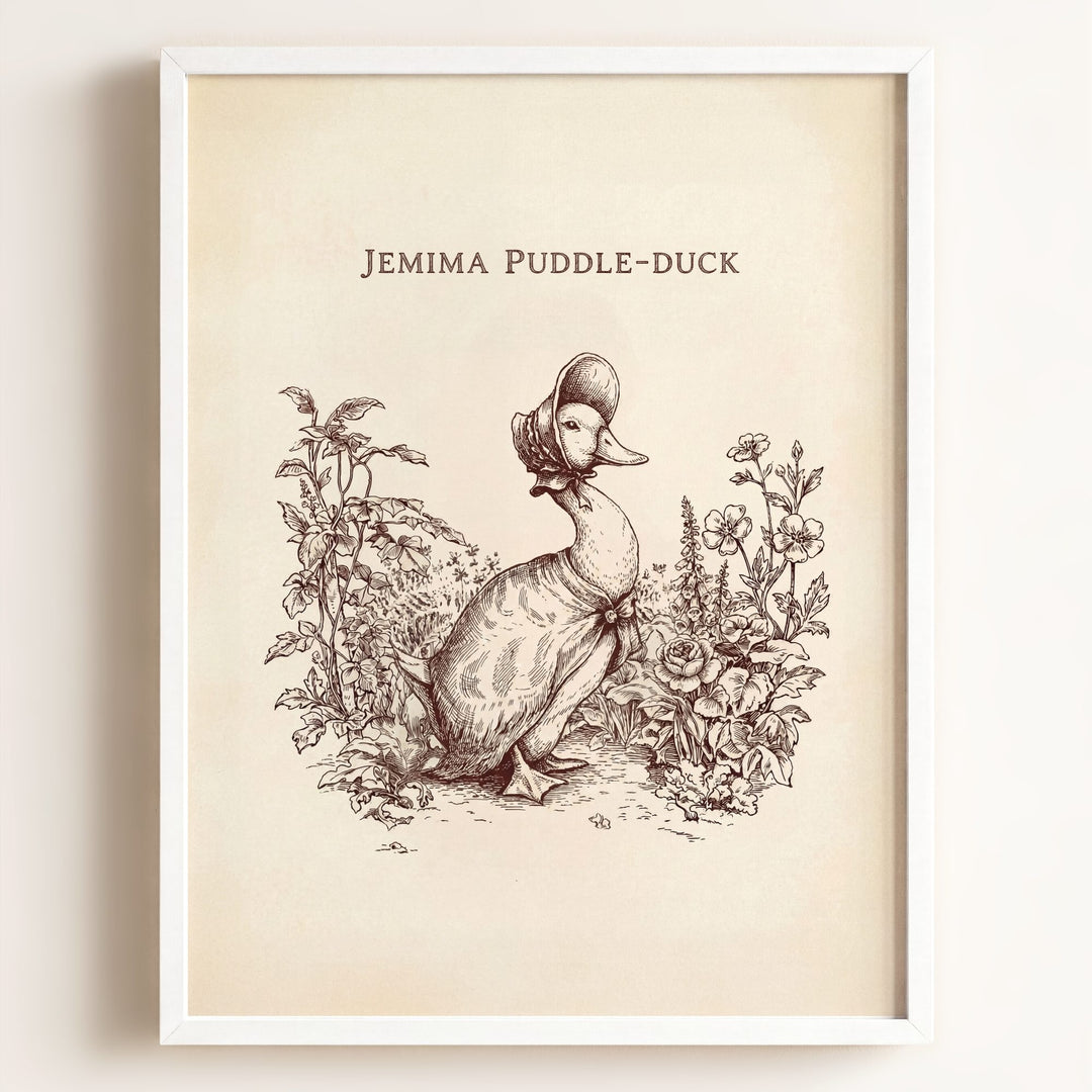 The Beatrix Potter Inspired Antique Ink Series