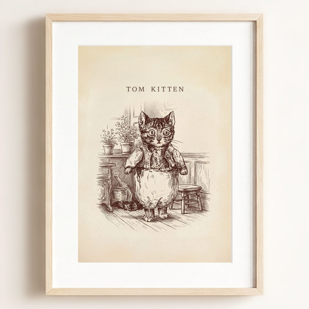 The Beatrix Potter Inspired Antique Ink Series
