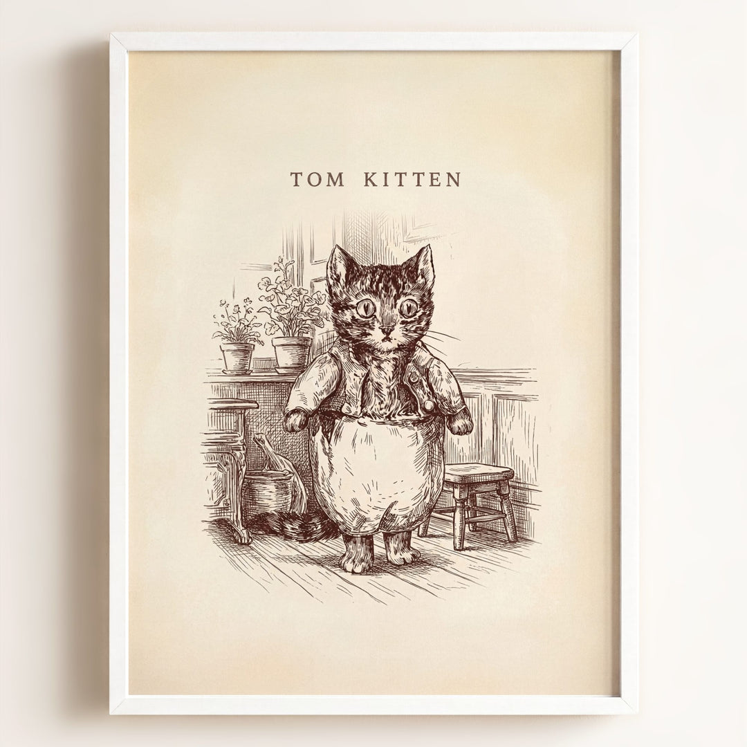 The Beatrix Potter Inspired Antique Ink Series