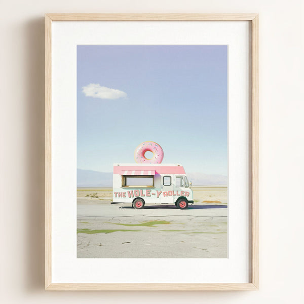The HOLE-y Roller Food Truck Art