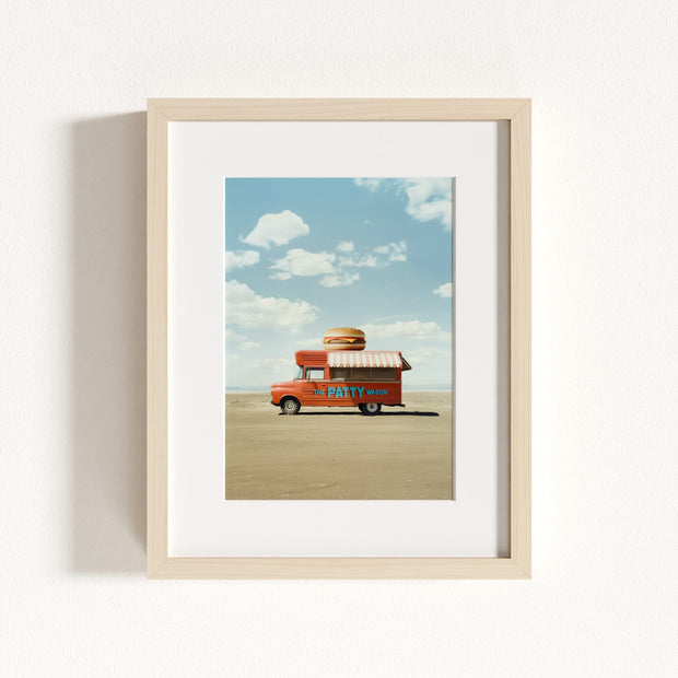 The Patty Wagon Food Truck Art