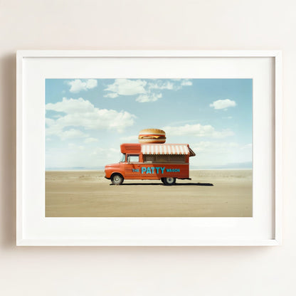 The Patty Wagon Food Truck Art
