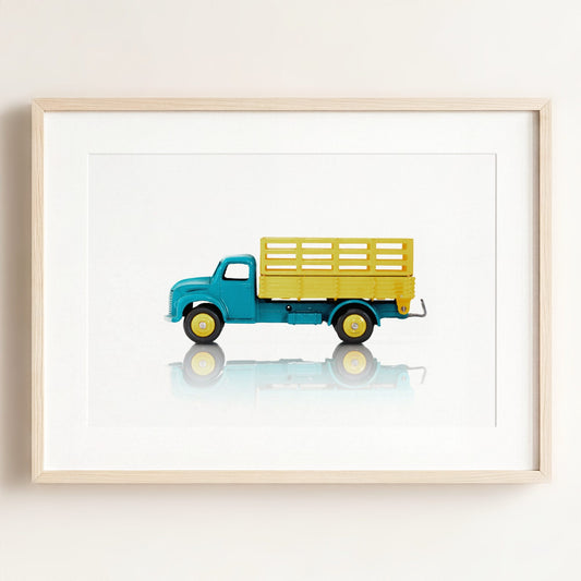 Toy Car: Dodge Truck Art — Framed Art