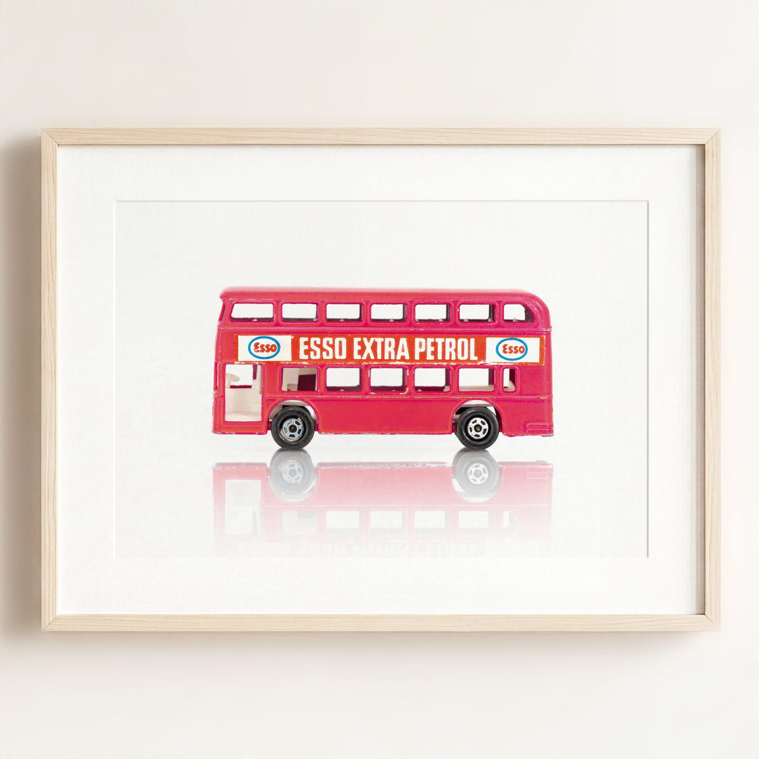 Toy Cars: Double Decker Bus Vertical