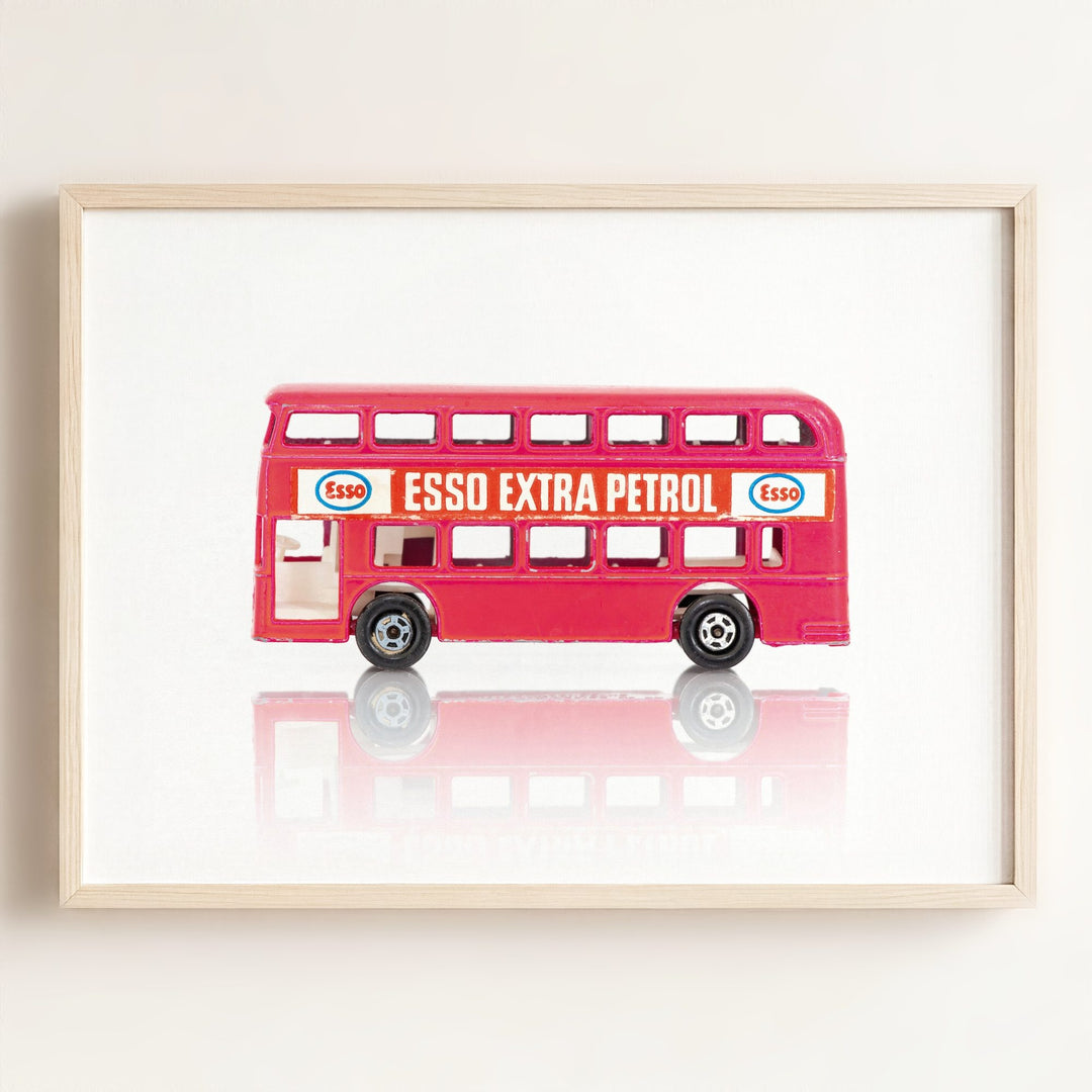 Toy Cars: Double Decker Bus Vertical