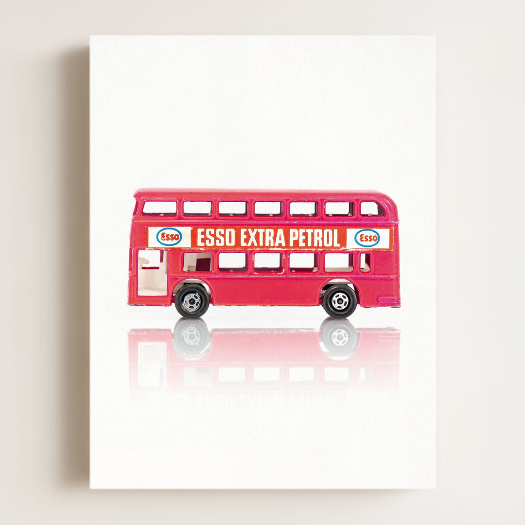 Toy Cars: Double Decker Bus Vertical
