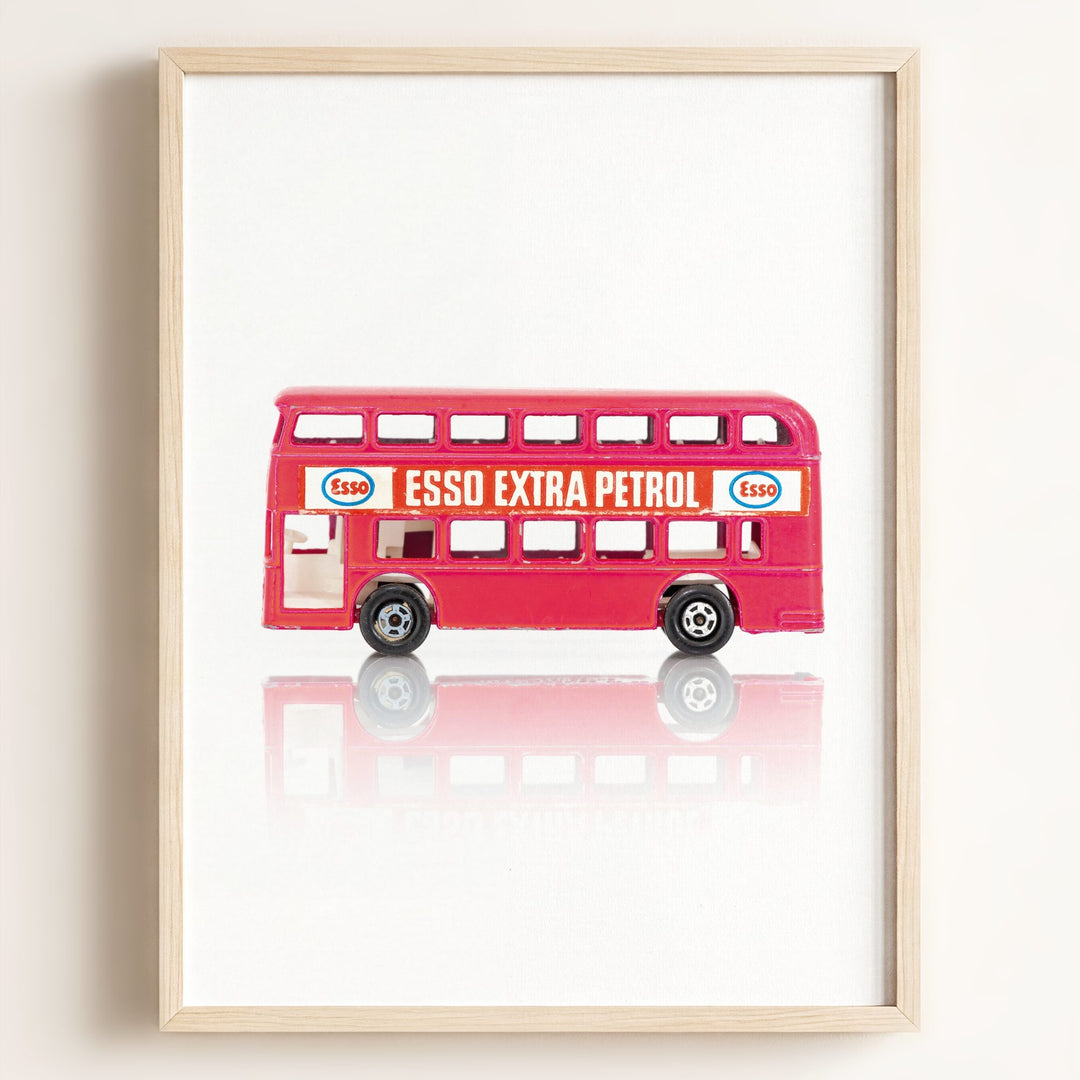 Toy Cars: Double Decker Bus Vertical