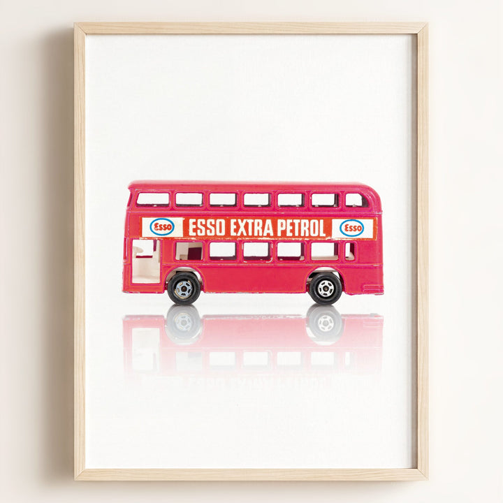 Toy Cars: Double Decker Bus Vertical