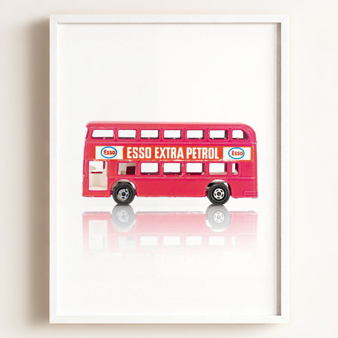 Toy Cars: Double Decker Bus Vertical